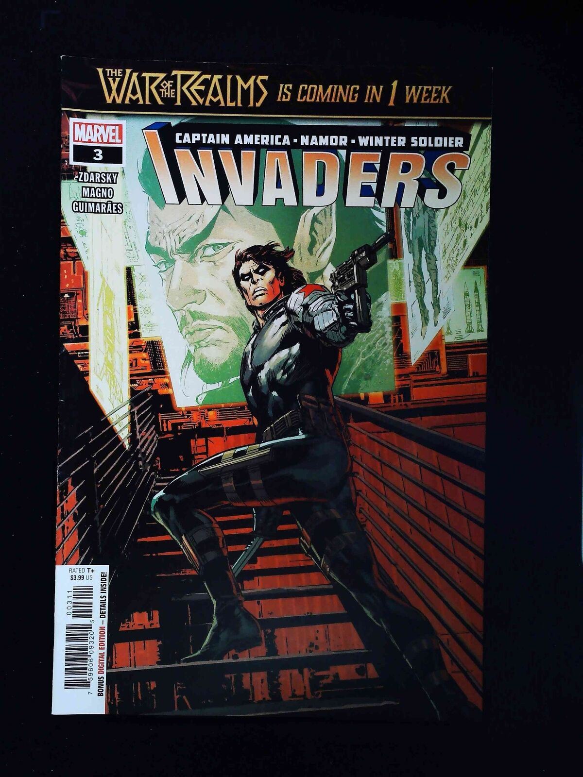 Invaders #3 (3Rd Series) Marvel Comics 2019 Vf+