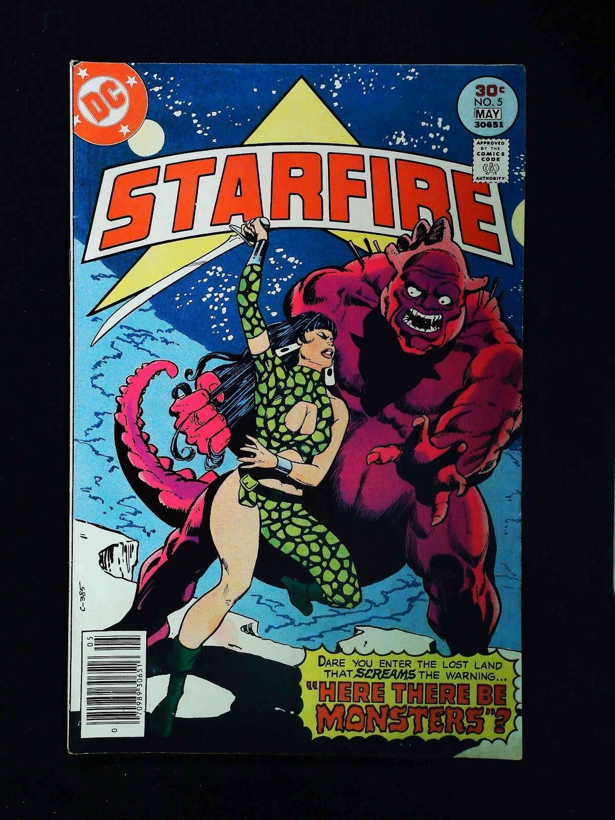 Starfire #5  Dc Comics 1977 Fn/Vf Newsstand