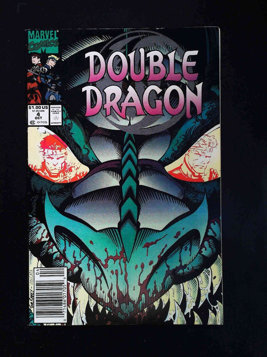 Double Dragon #4  Marvel Comics 1991 Vf+ Newsstand