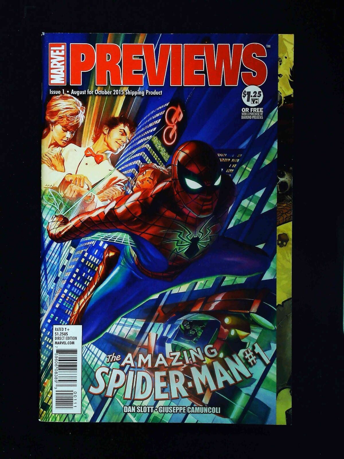 Marvel Previews #1  Marvel Comics 2015 Nm-