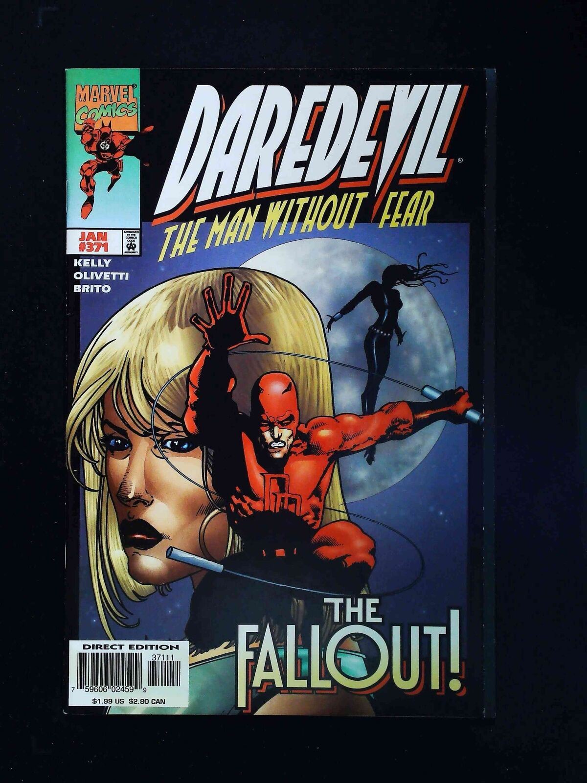 Daredevil #371  Marvel Comics 1998 Vf+