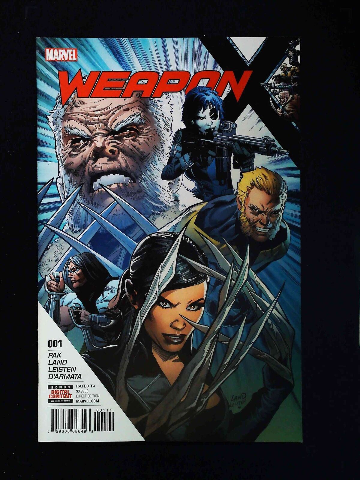 Weapon #1  Marvel Comics 2017 Nm