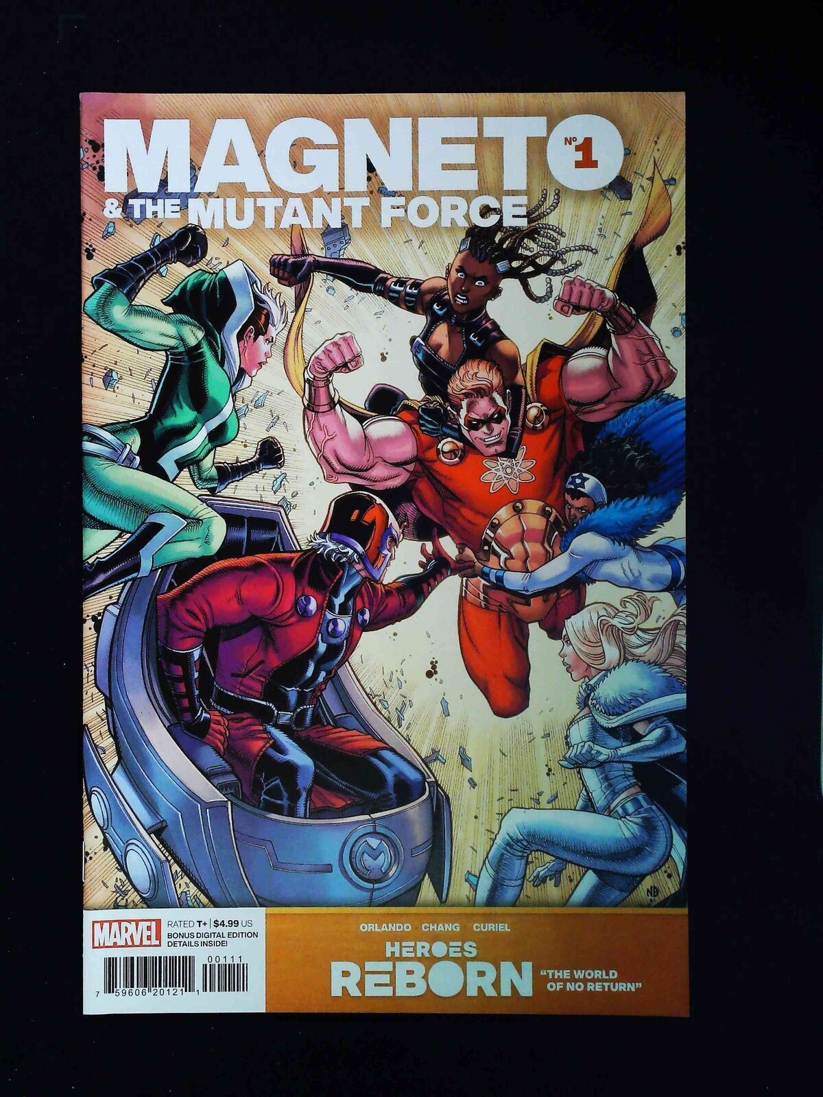 Heroes Reborn Magneto And The Mutant Force #1  Marvel Comics 2021 Nm
