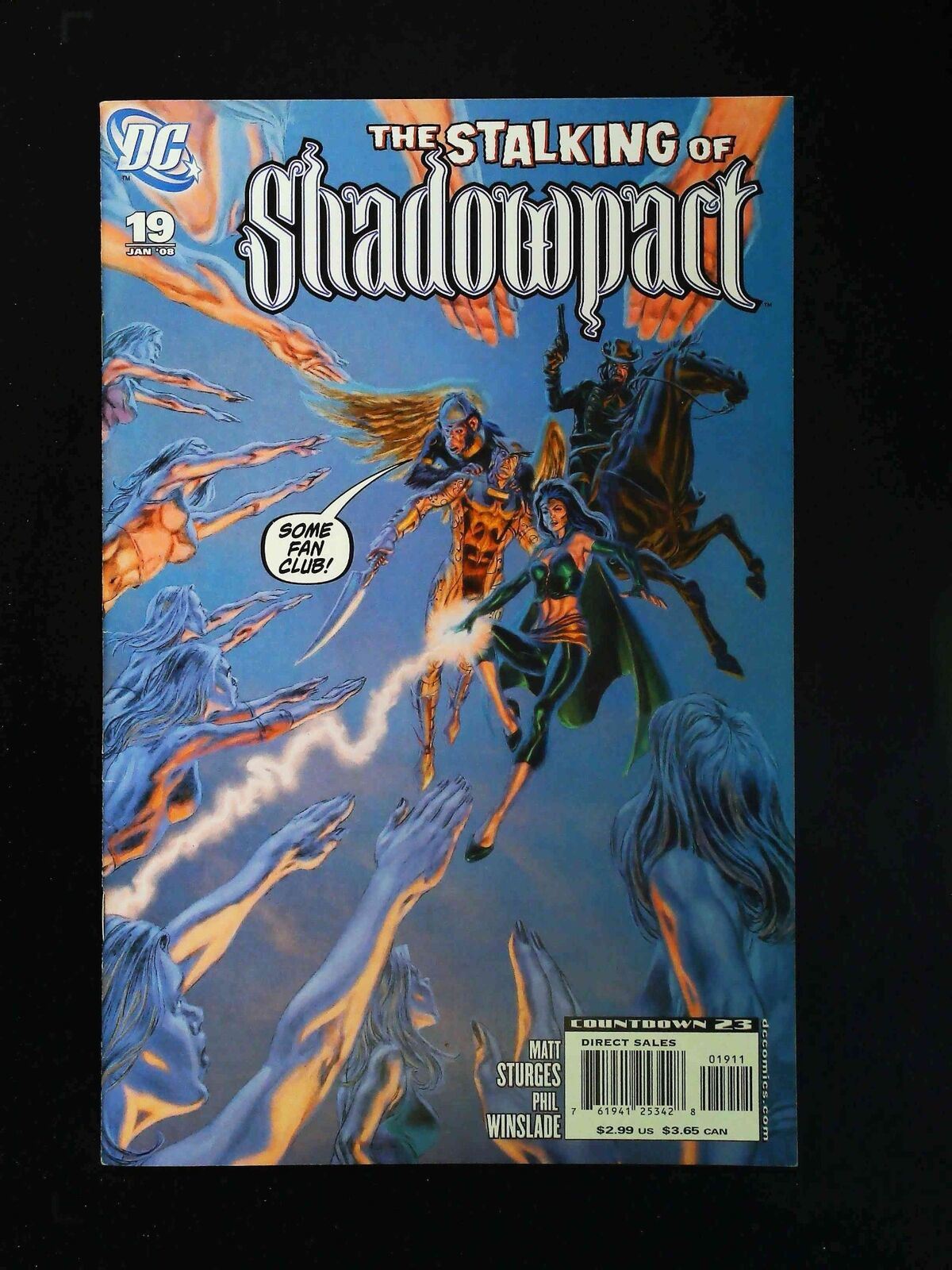 Shadowpact #19  Dc Comics 2008 Vf+