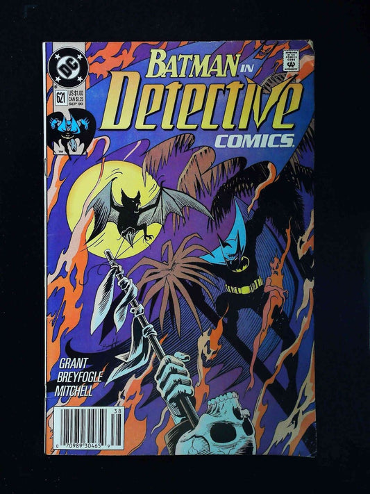 Detective Comics #621  Dc Comics 1990 Fn/Vf Newsstand