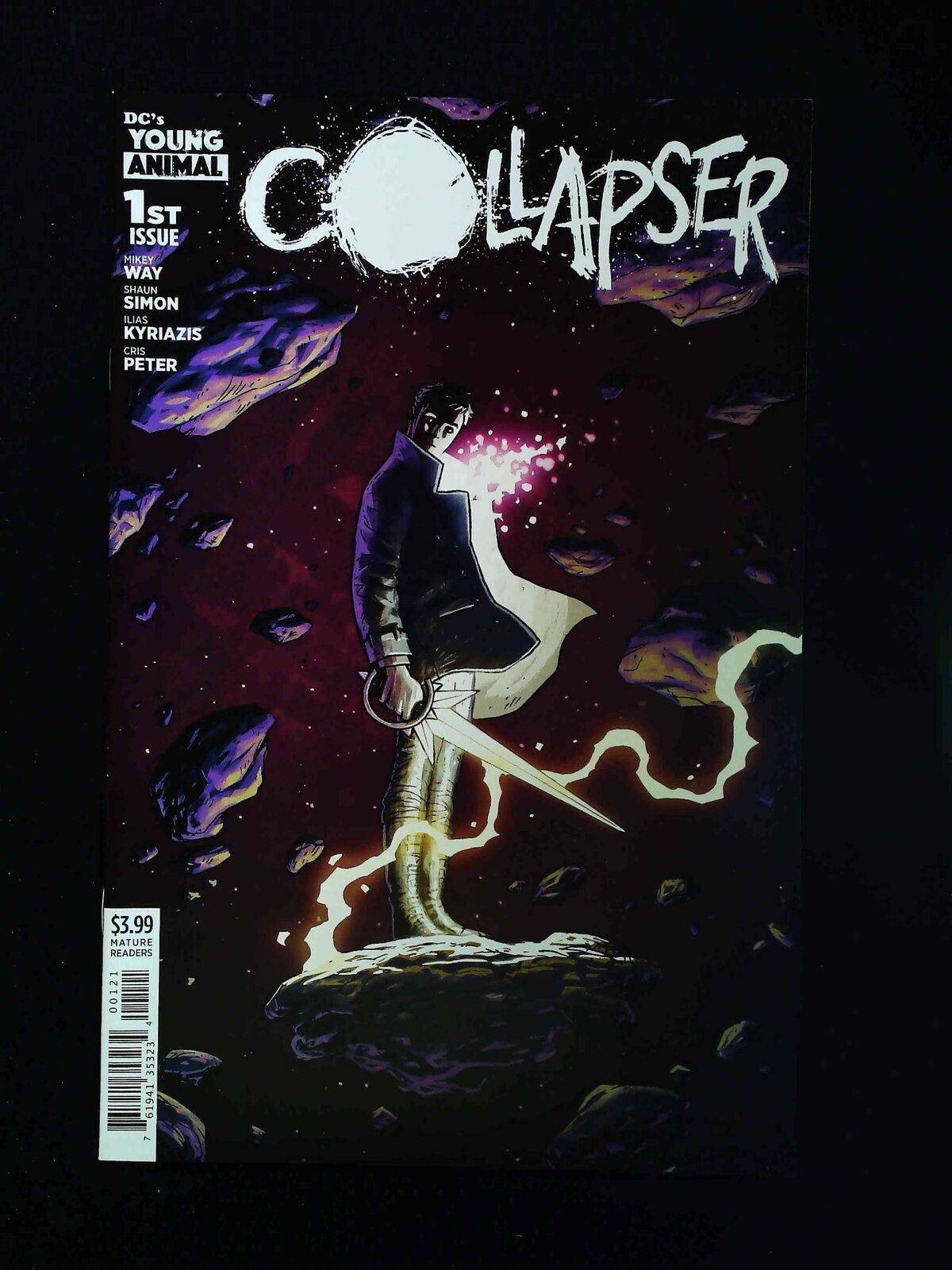 Collapser #1B  Dc Comics 2019 Vf/Nm