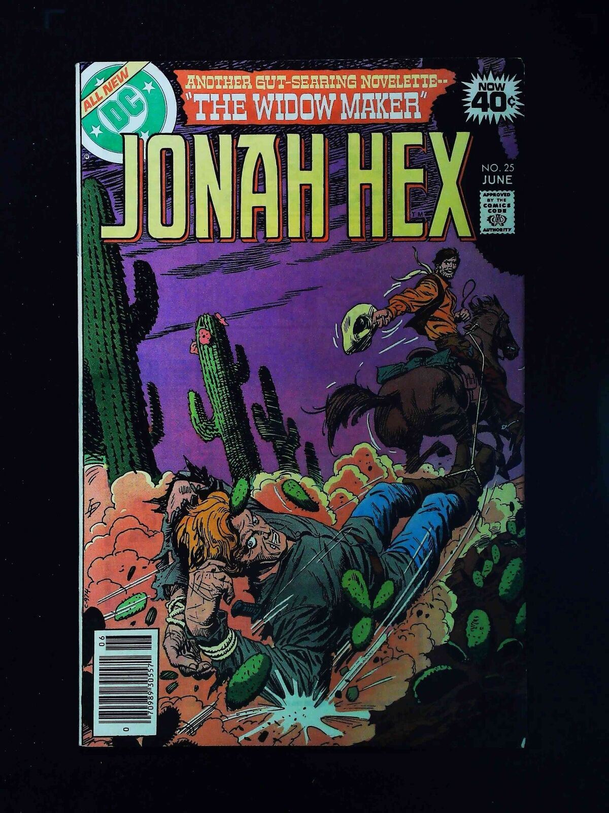 Jonah Hex #25  Dc/Vertigo Comics 1994 Fn Newsstand