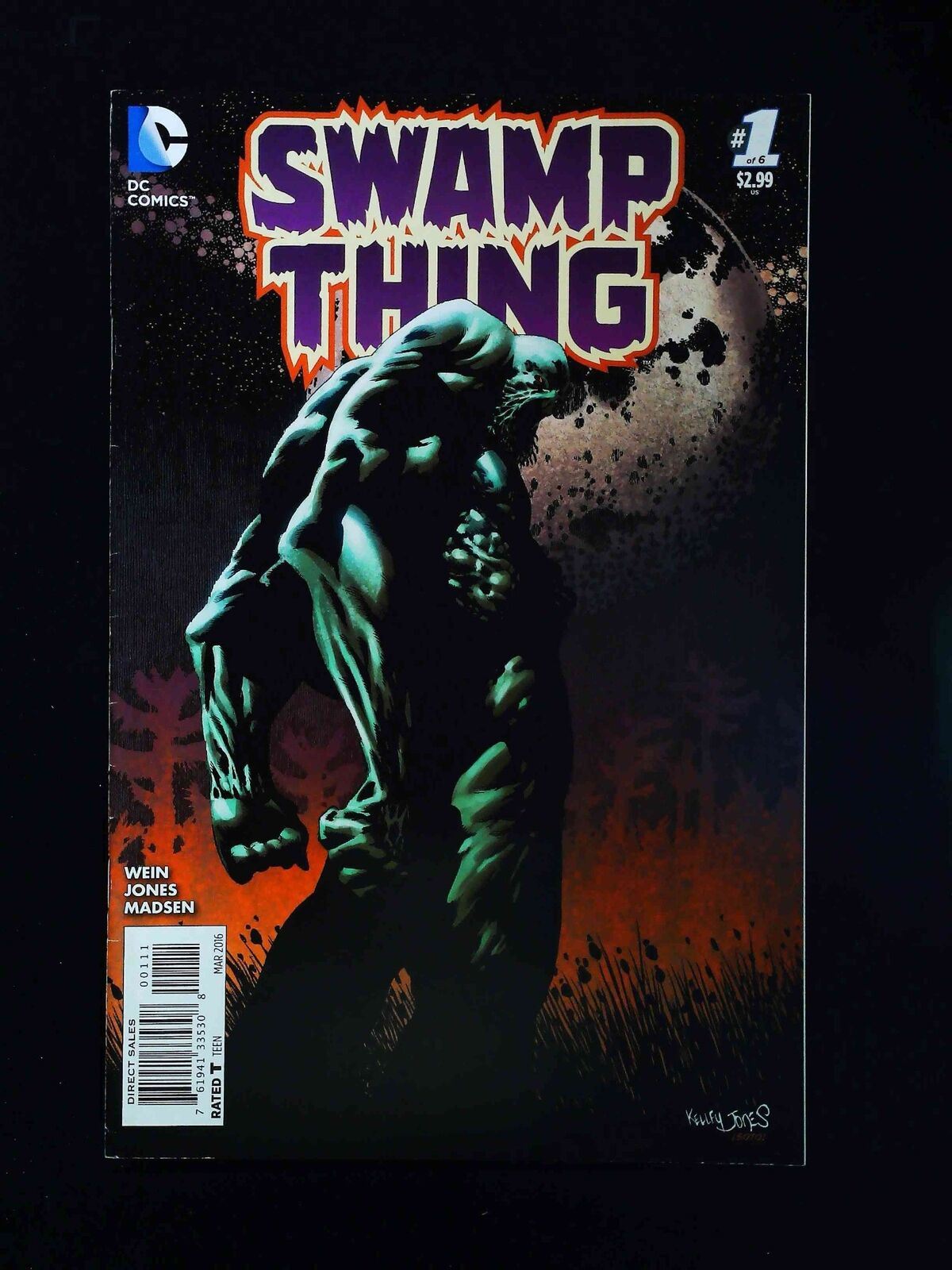 Swamp Thing #1  Dc Comics 2016 Vf+