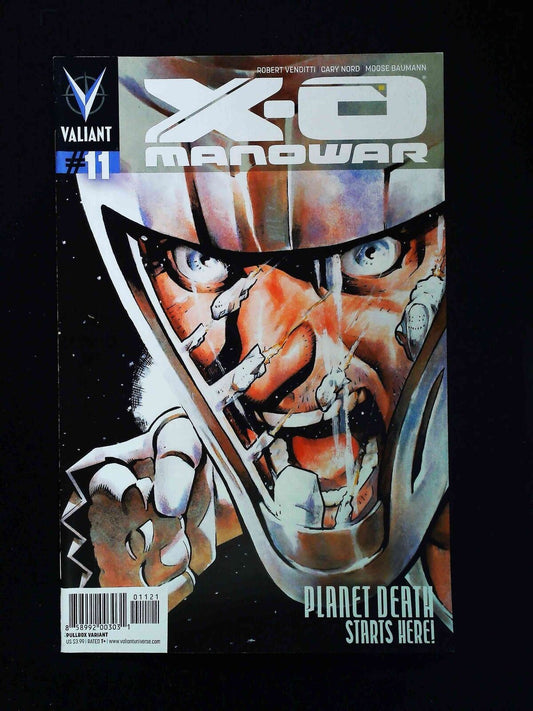 X-O Manowar  #11B (3Rd Series) Valiant Comics 2013 Vf+  Variant Cover