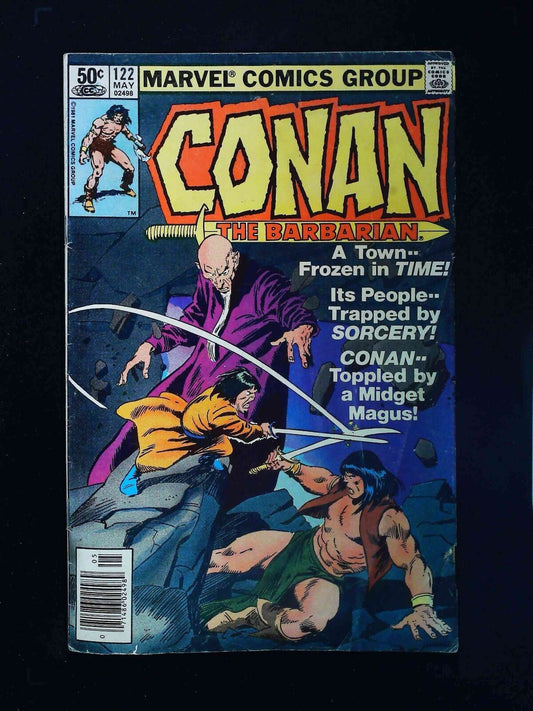 Conan The Barbarian #122  Marvel Comics 1981 Fn- Newsstand