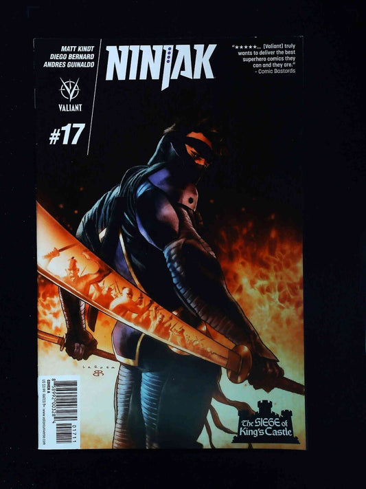 Ninjak #17  Valiant Comics 2016 Vf+