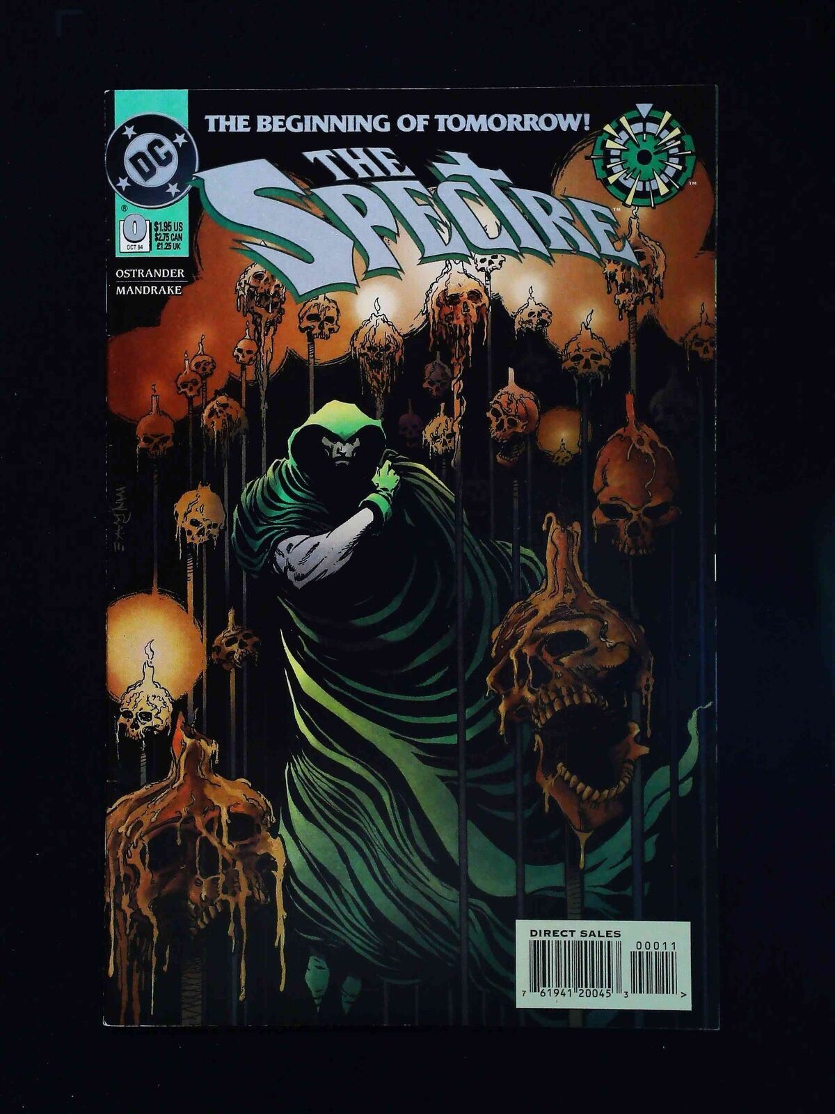 Spectre #0 (3Rd Series) Dc Comics 1994 Vf+