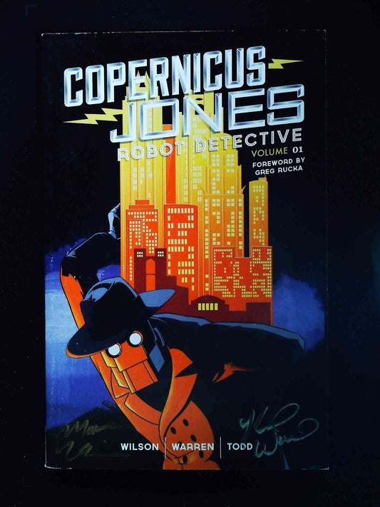 Copernicus Jones #1 Monkeybrain 2003 Vf/Nm Signed Kevin Warren & Matt Wilson