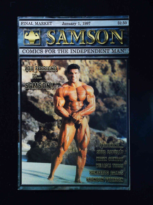 Samson #1  Samson Comics 1997 Vf+