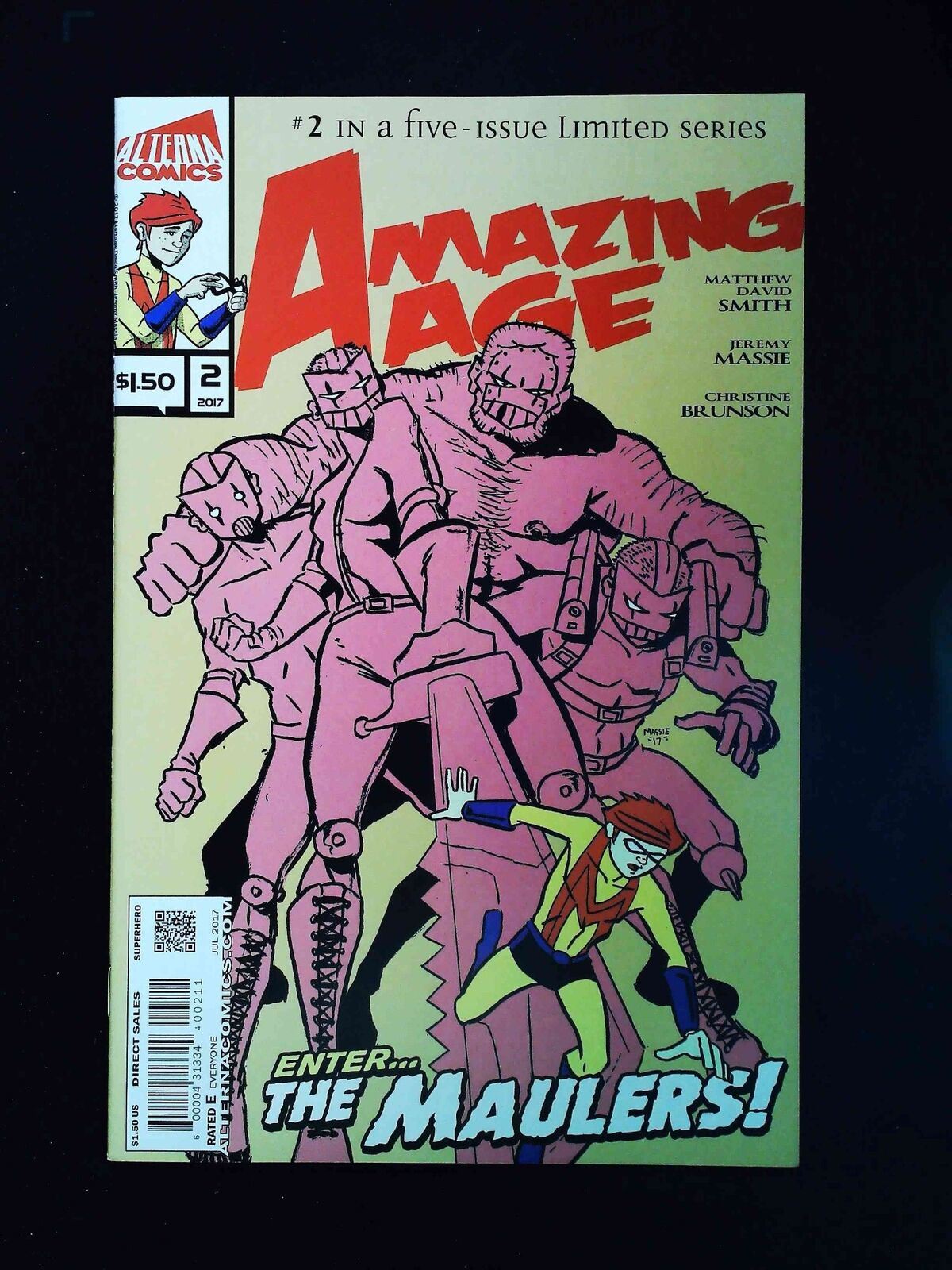 Amazing Age #2  Alterna Comics 2017 Vf+