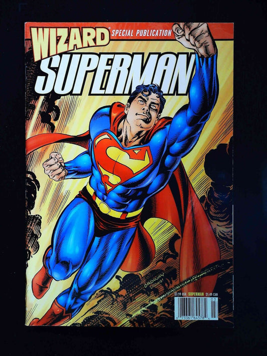 Wizard  Superman  Special  #1Ua  Wizard Comics 1998 Vf+ Newsstand Not Polybagged