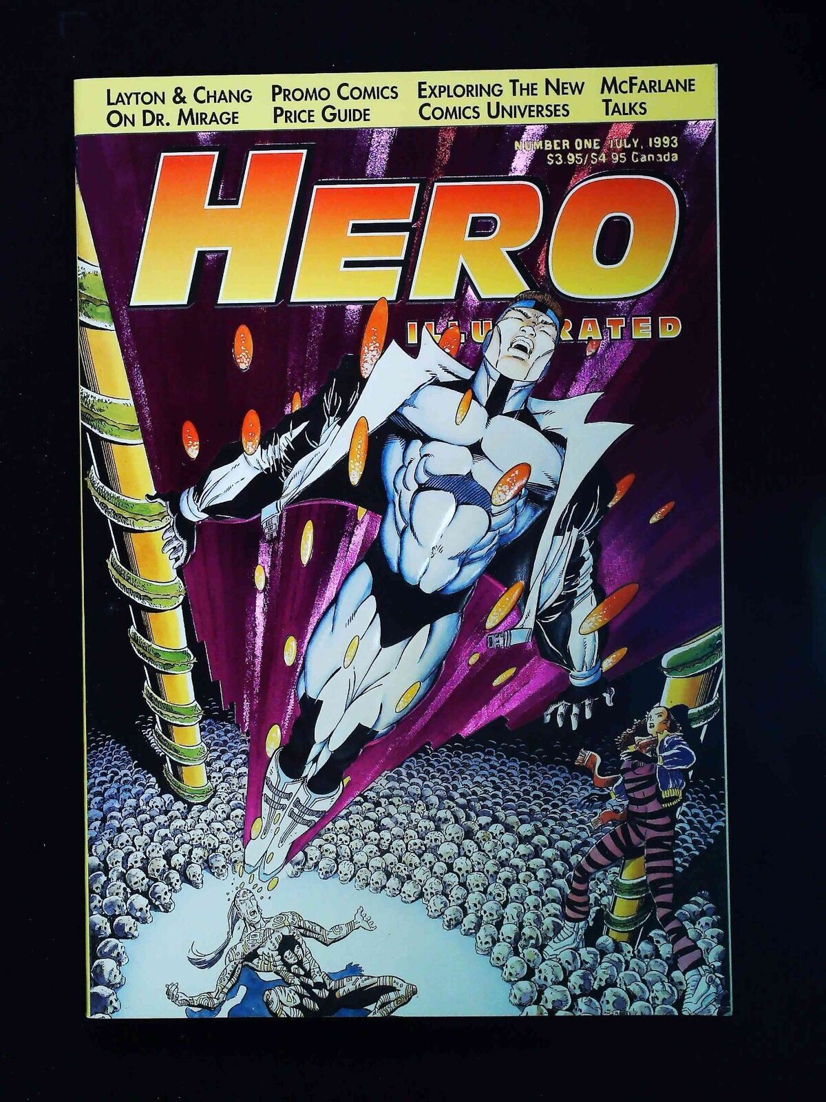 Hero Illustrated #1Ua  Warrior Publications Comics 1993 Nm  Not Polybagged