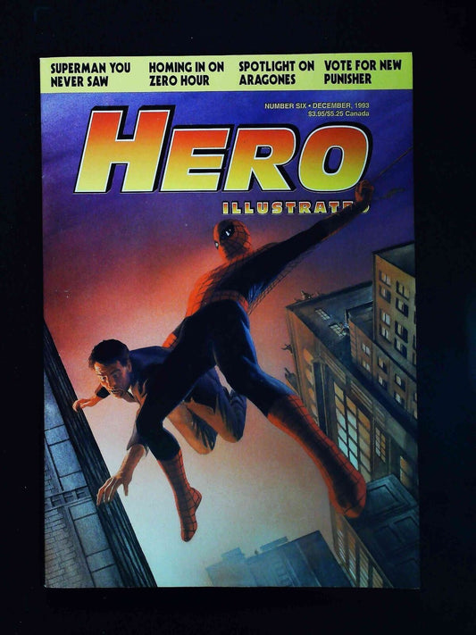 Hero Illustrated #6Ua  Warrior Publications Comics 1993 Vf/Nm  Not Polybagged