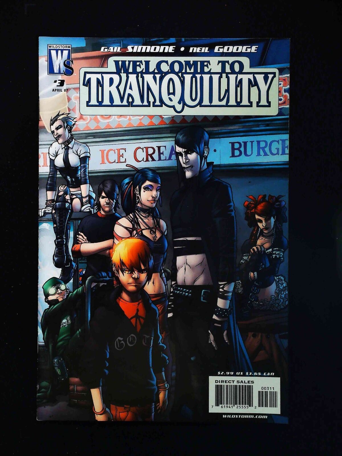 Welcome To  Tranquility  #3  Dc/Wildstorm Comics 2007 Nm