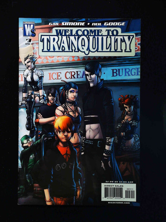 Welcome To  Tranquility  #3  Dc/Wildstorm Comics 2007 Nm