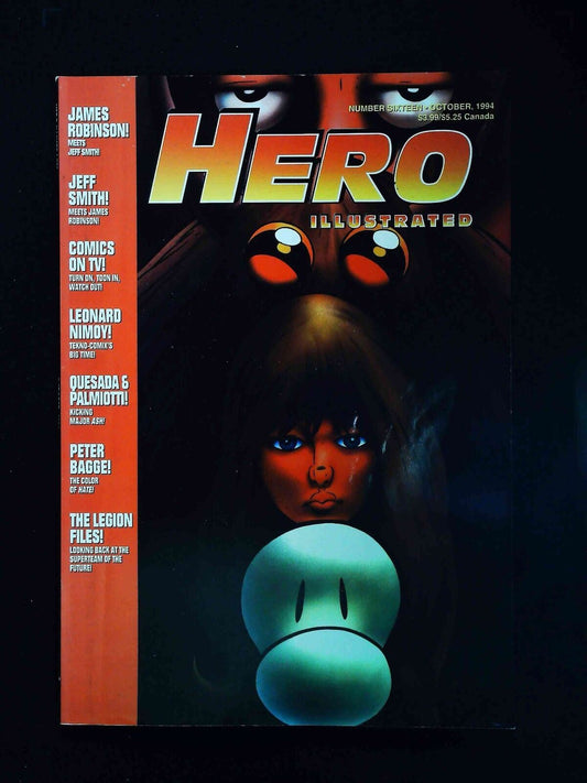 Hero Illustrated #16  Warrior Publications Comics 1994 Vf/Nm