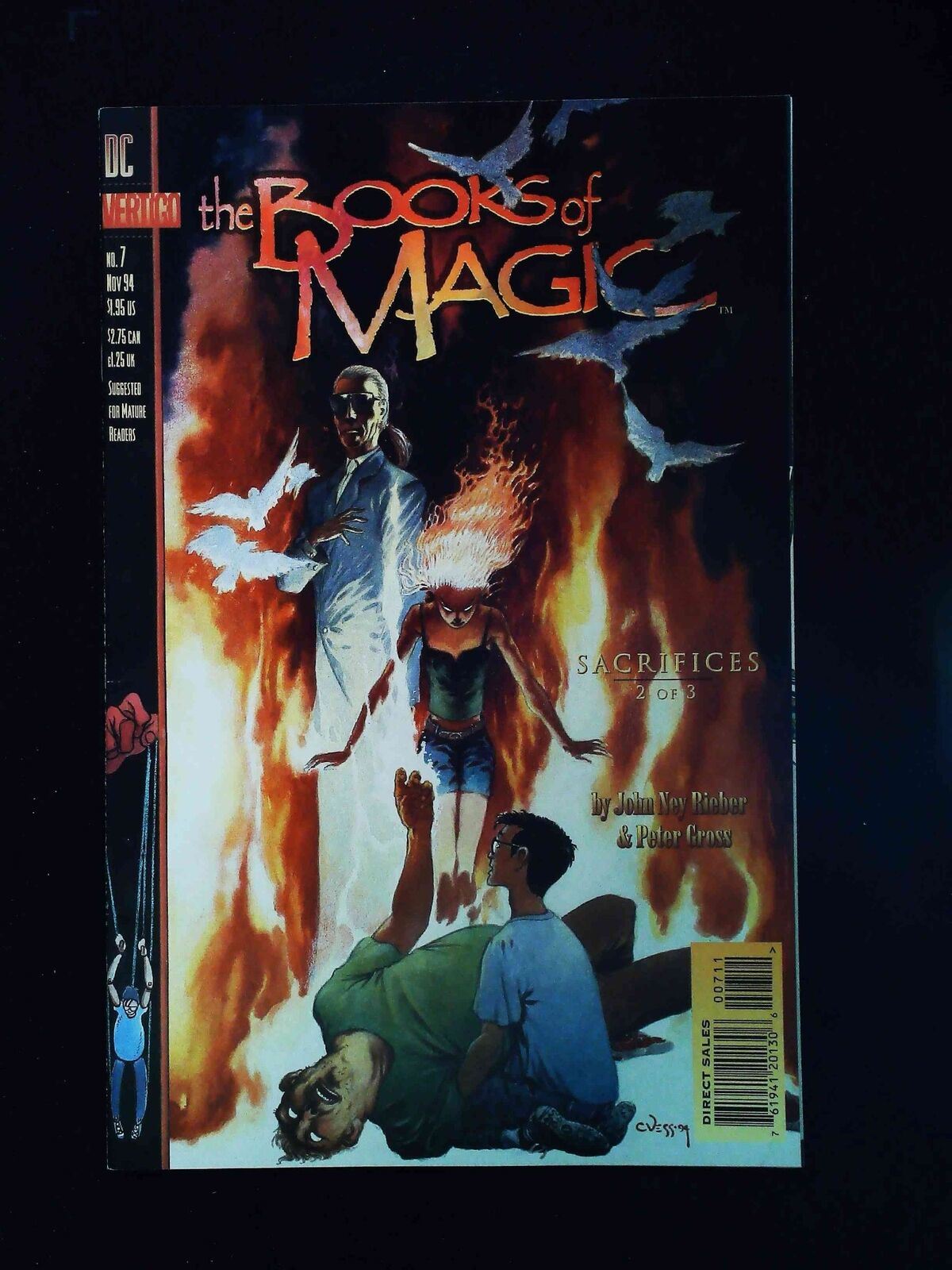 Book Of Magic #7  Dc/Vertigo Comics 1994 Vf/Nm