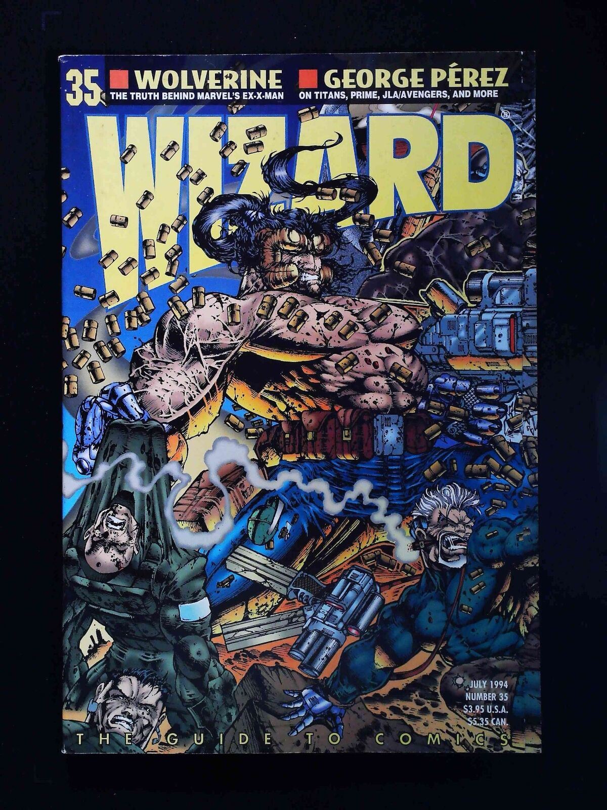 Wizard The Comics Magazine #35U  Wizard Comics 1994 Vf/Nm  Not Polybagged