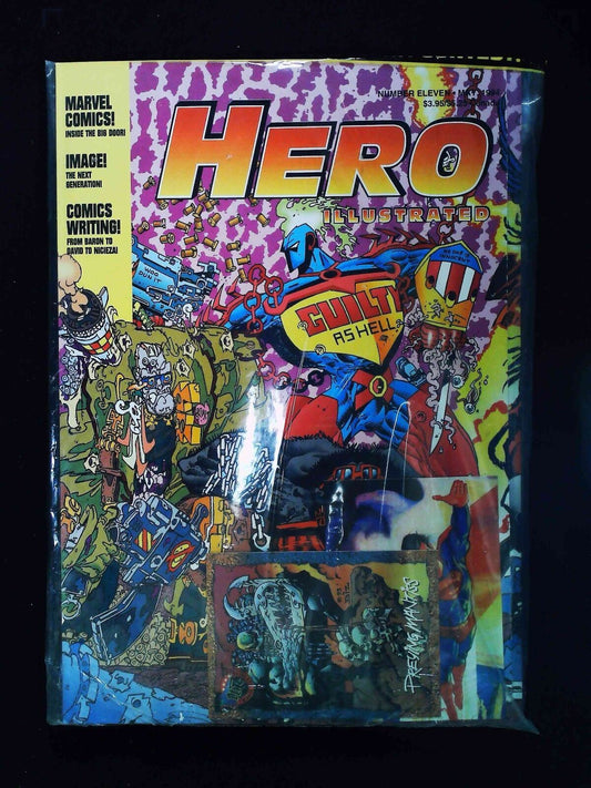 Hero Illustrated #11P  Warrior Publications Comics 1994 Nm+  With Polybagged