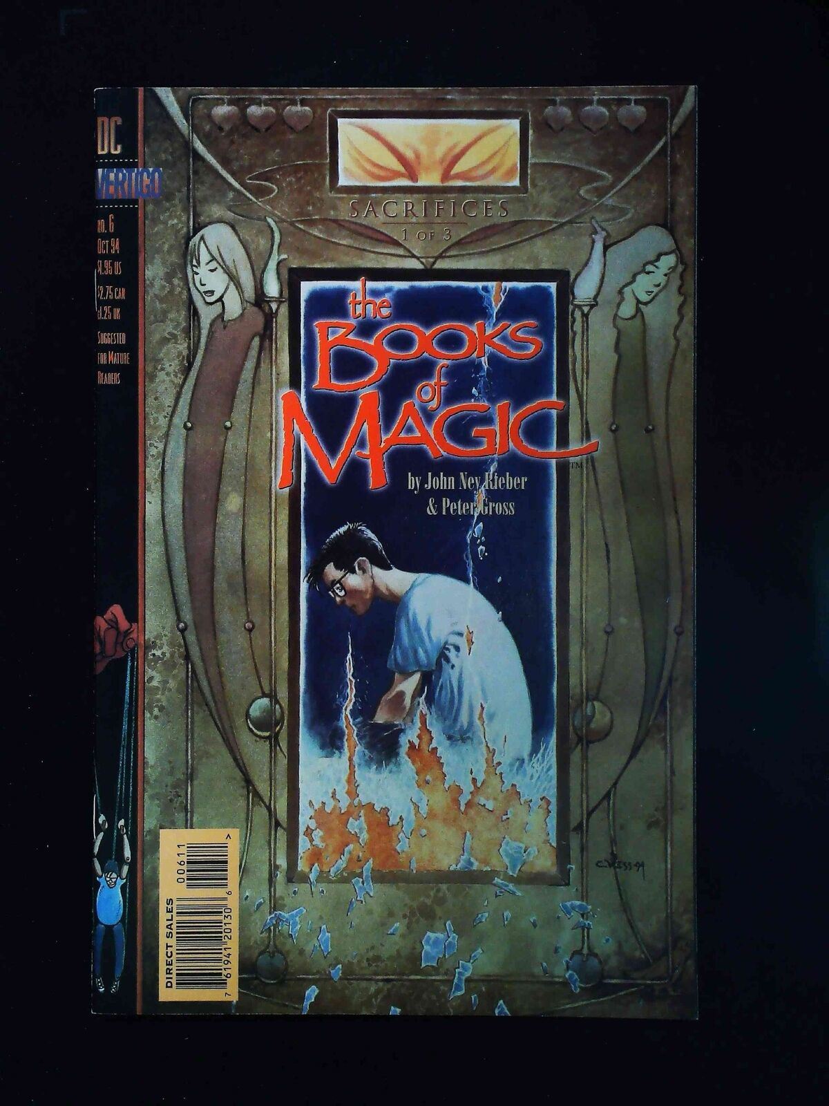 Book Of Magic #6  Dc/Vertigo Comics 1994 Vf+