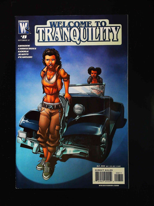 Welcome To  Tranquility  #8  Dc/Wildstorm Comics 2007 Vf/Nm