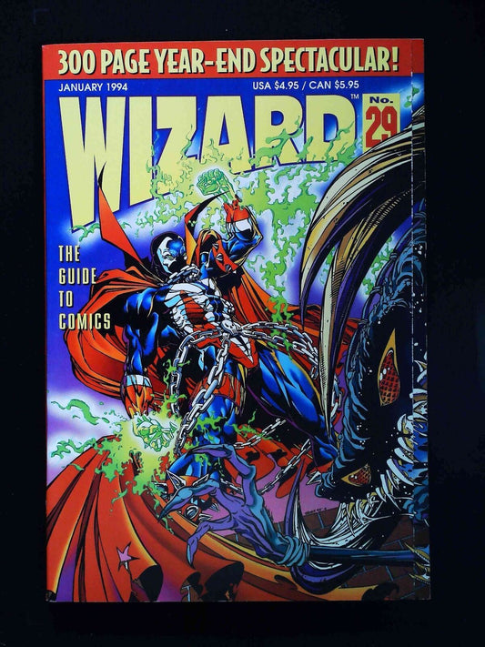 Wizard The Comics Magazine #29U  Wizard Comics 1994 Vf/Nm  Not Polybagged