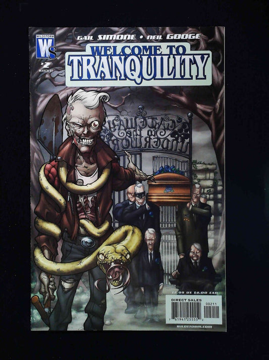 Welcome To  Tranquility  #2  Dc/Wildstorm Comics 2007 Nm