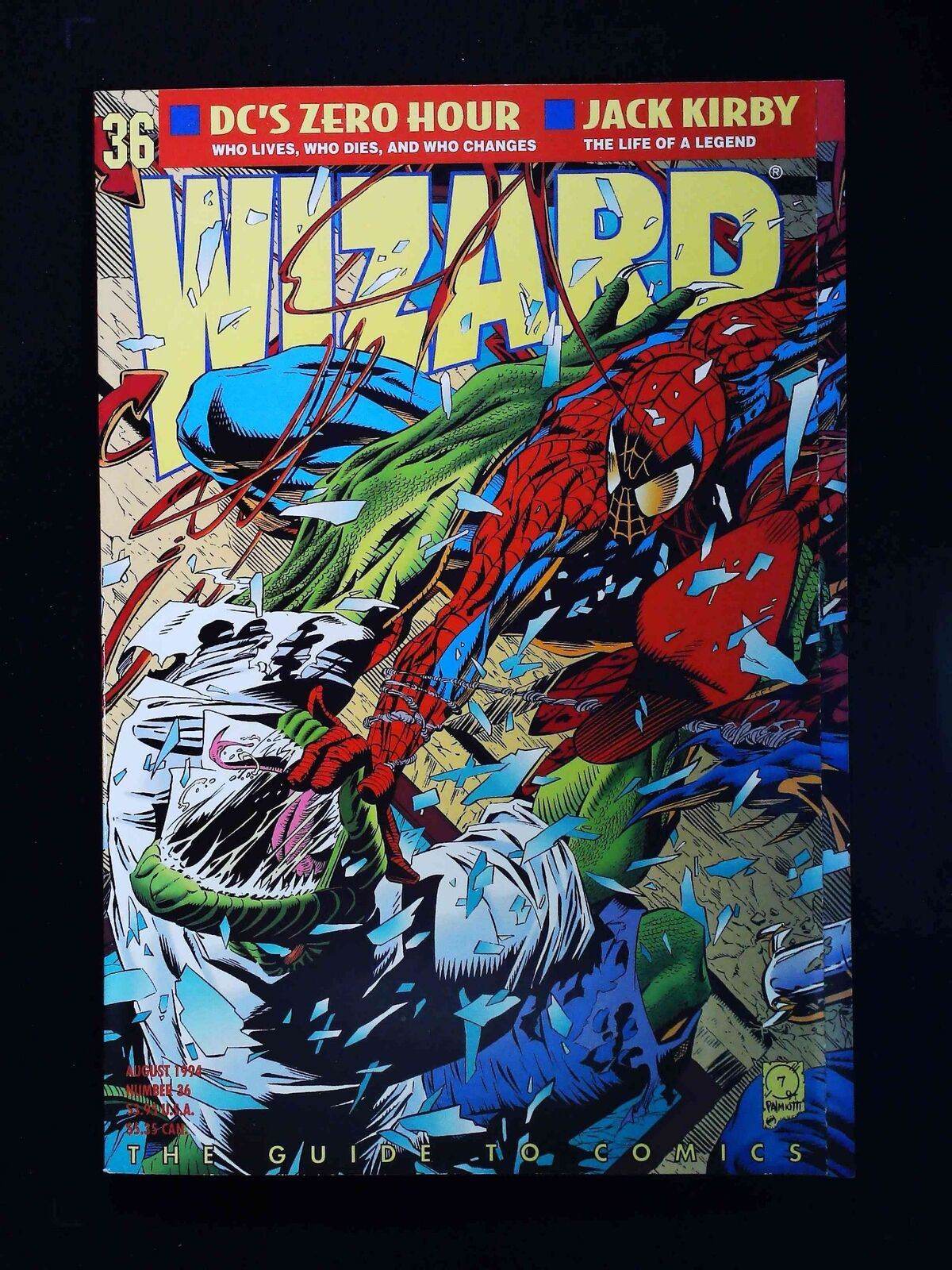 Wizard The Comics Magazine #36U  Wizard Comics 1994 Vf+  Not Polybagged