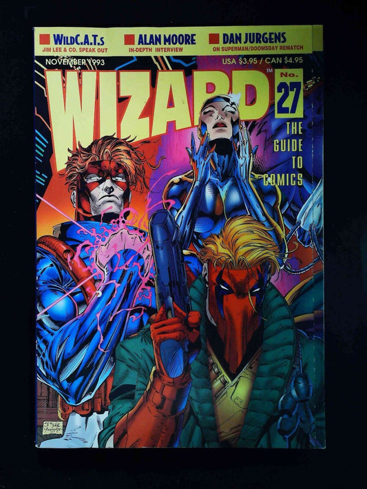 Wizard The Comics Magazine #27U  Wizard Comics 1993 Vf+  Not Polybagged