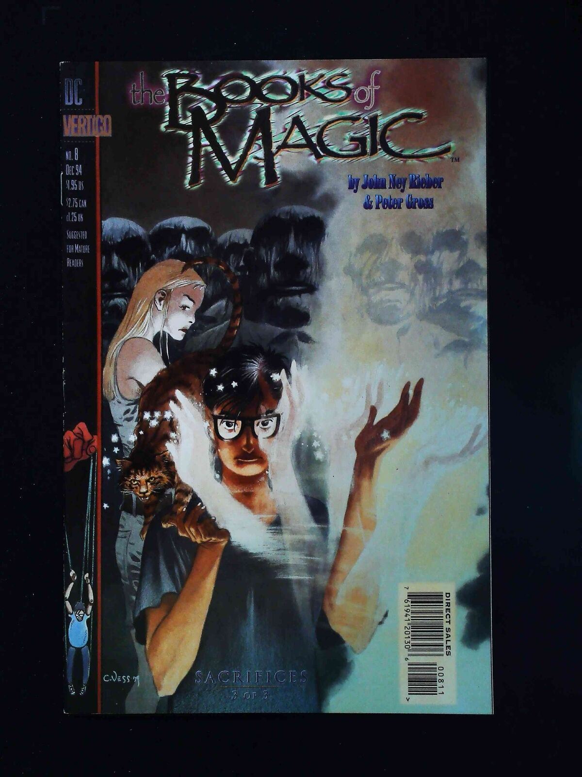 Book Of Magic #8  Dc/Vertigo Comics 1994 Vf+