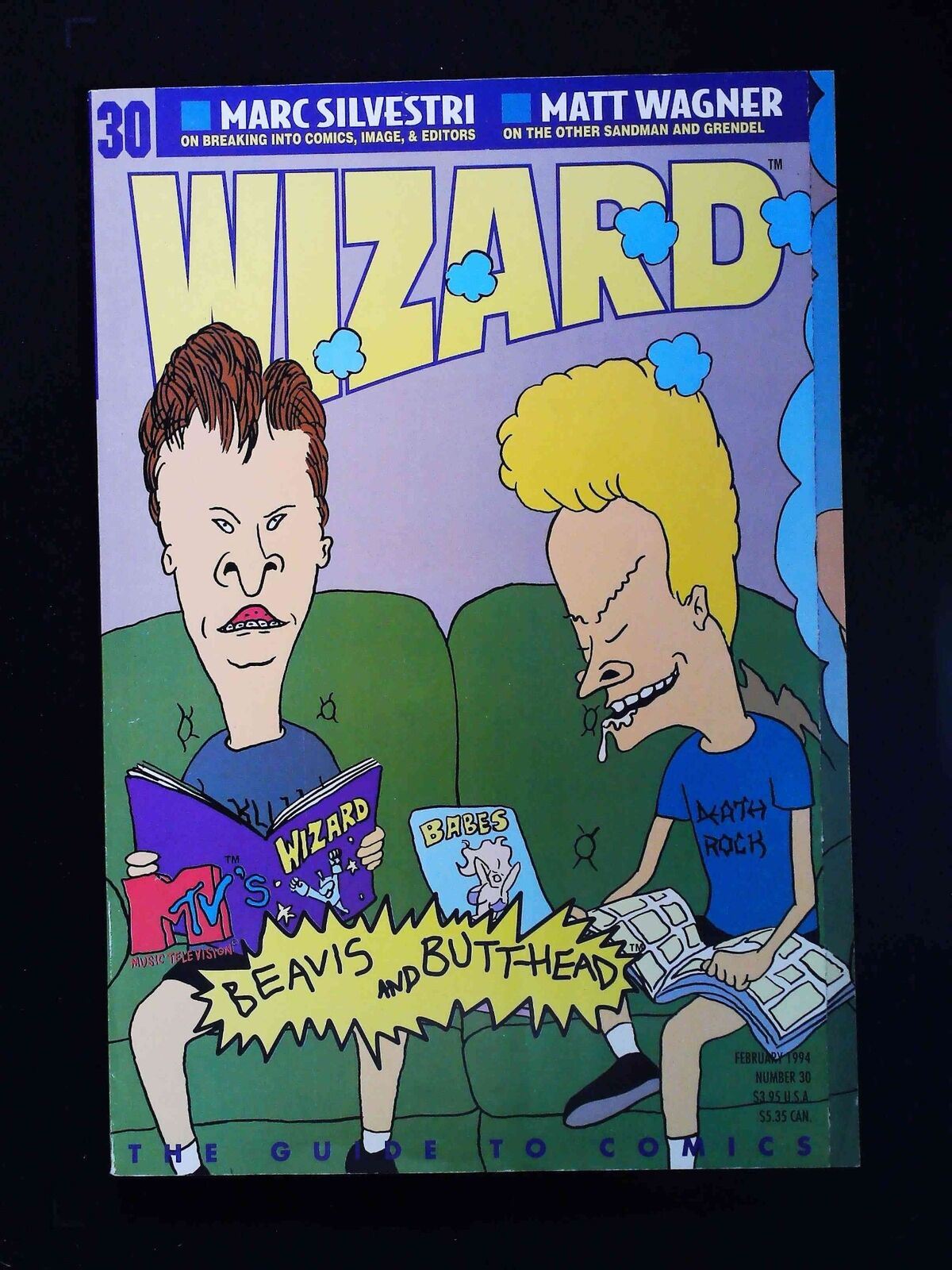 Wizard The Comics Magazine #30U  Wizard Comics 1994 Fn/Vf  Not Polybagged