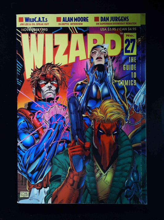 Wizard The Comics Magazine #27U  Wizard Comics 1993 Vf  Not Polybagged