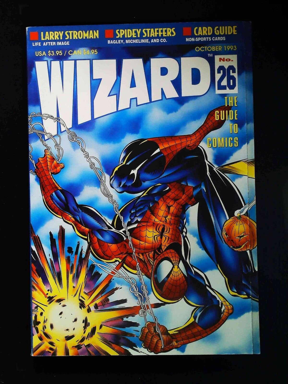 Wizard The Comics Magazine #26U  Wizard Comics 1993 Vf+  Not Polybagged