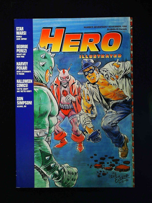 Hero Illustrated #17  Warrior Publications Comics 1994 Nm-