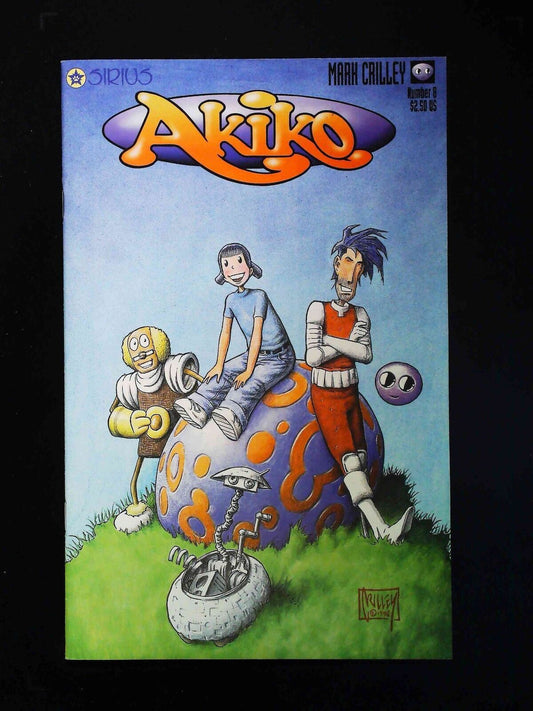 Akiko #8  Sirius Comics 1996 Nm