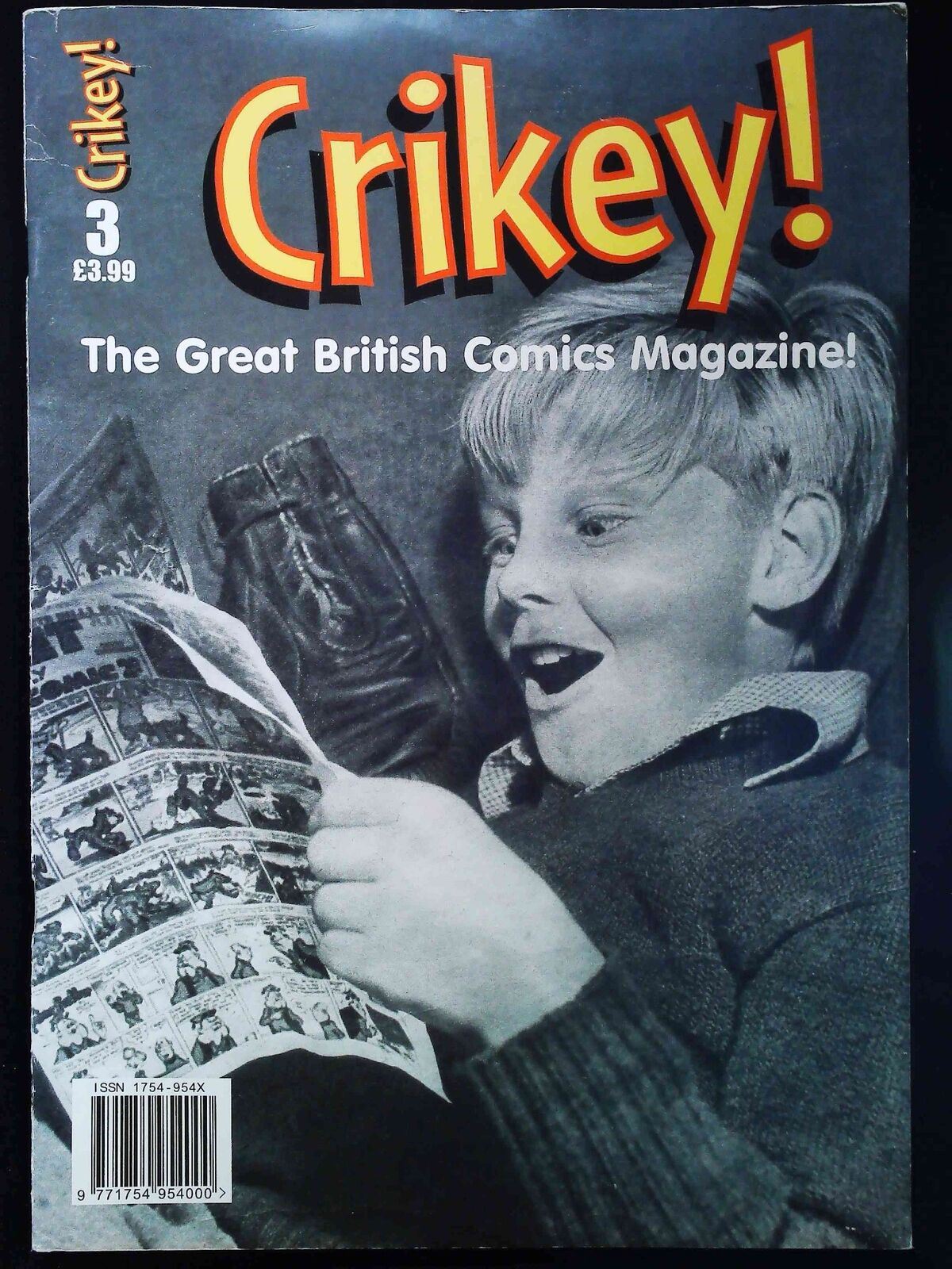 Crikey  The British  Comic  Magazine  #3  Crikey Comics 2007 Fn/Vf