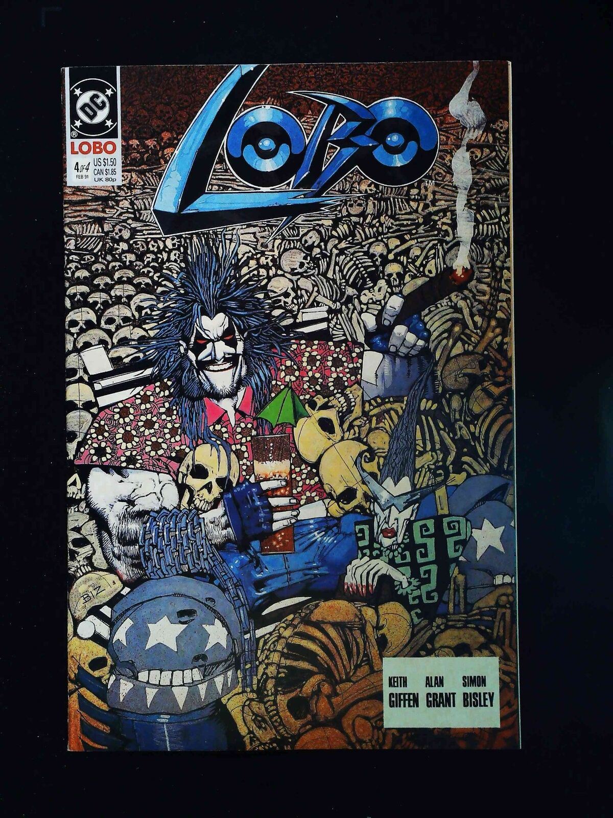 LOBO #4  DC COMICS 1991 VF/NM