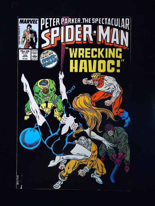 Spectacular Spider-Man #125  Marvel Comics 1987 Fn