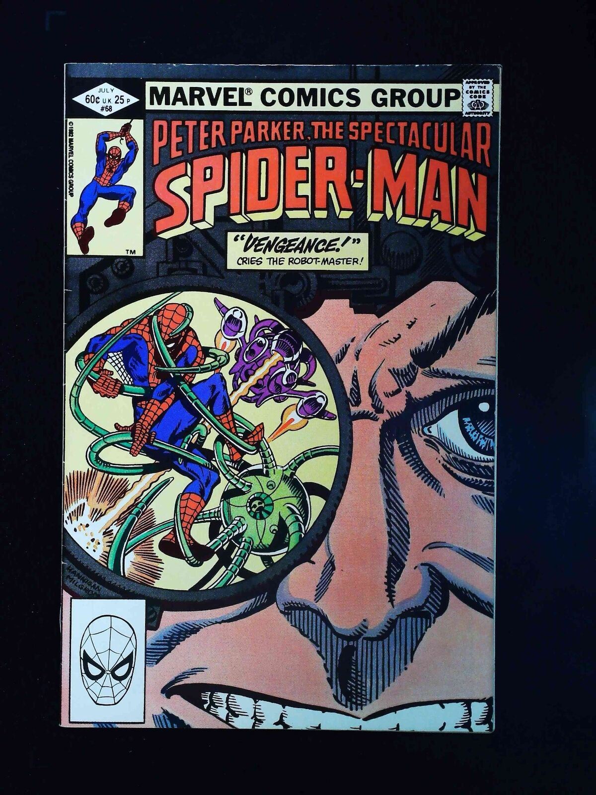 Spectacular Spider-Man #68  Marvel Comics 1982 Vf