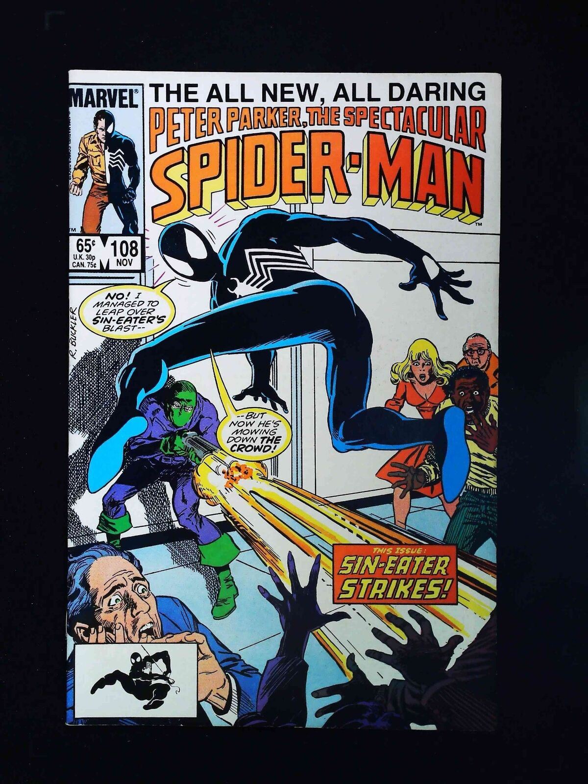 Spectacular Spider-Man #108  Marvel Comics 1985 Vf