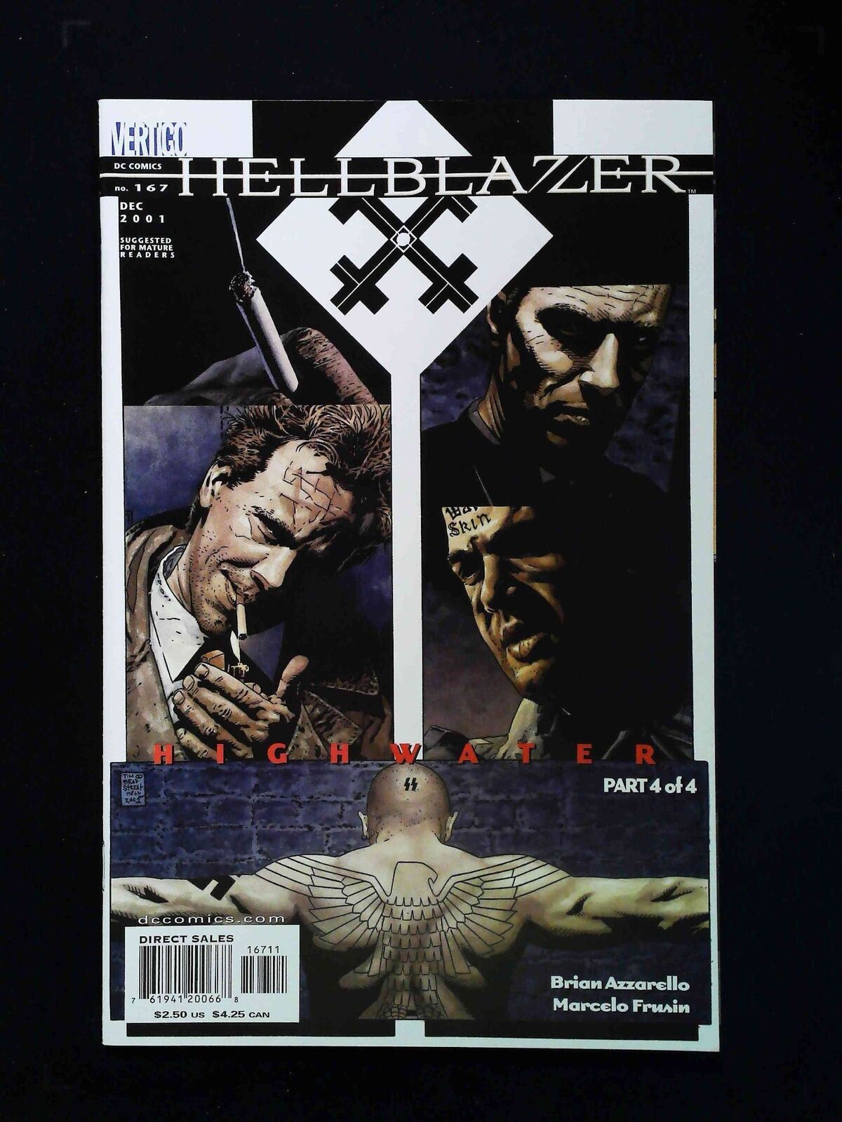 Hellblazer #167  Dc/Vertigo Comics 2001 Vf/Nm