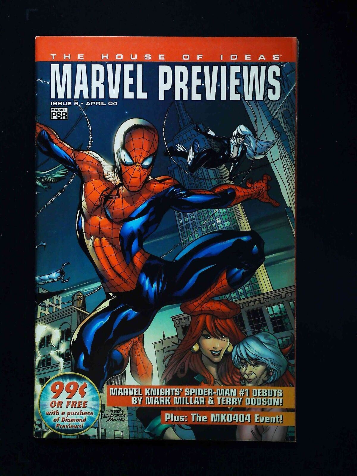 Marvel Previews #6  Marvel Comics 2004 Vf+