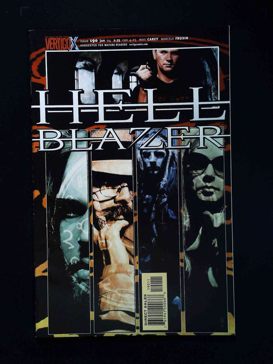 Hellblazer #190  Dc/Vertigo Comics 2003 Vf+