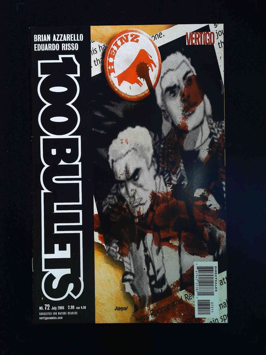 100 Bullets #72  Dc Comics 2006 Vf+