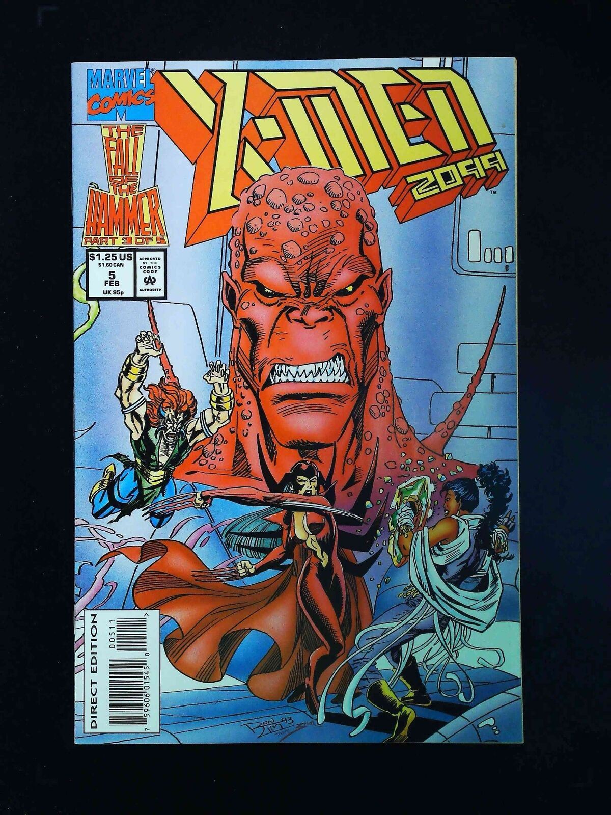 X-Men 2099 #5  Marvel Comics 1994 Vf+